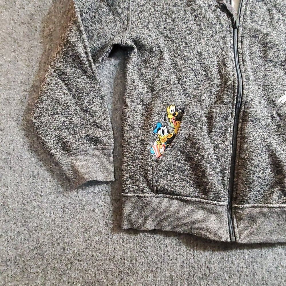 2019 Disney Parks Full Zip Hoodie Sweatshirt Embroidered Mickey Mouse Youth XL - Picture 10 of 16